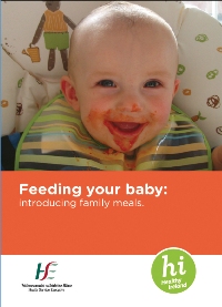 Feeding your baby booklet
